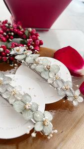 Hydrangea Hair Barrette No.17