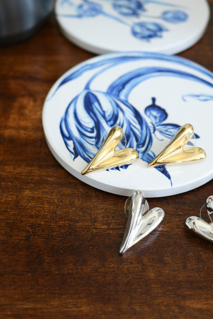 Heart Metal Pierce Earring No.1〜Sakkoly