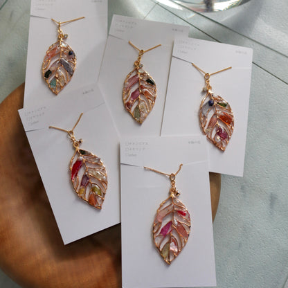 Leaf Necklace 60cm  No.15