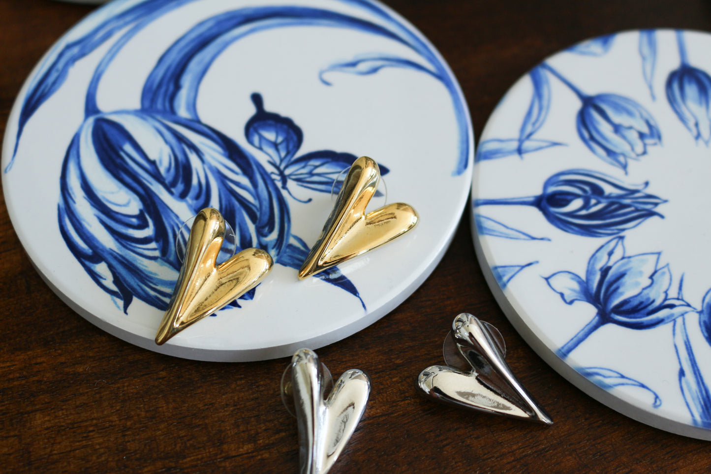 Heart Metal Pierce Earring No.1〜Sakkoly