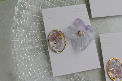 Hydrangea and Flower Medallion No.4 パーツ選べます。