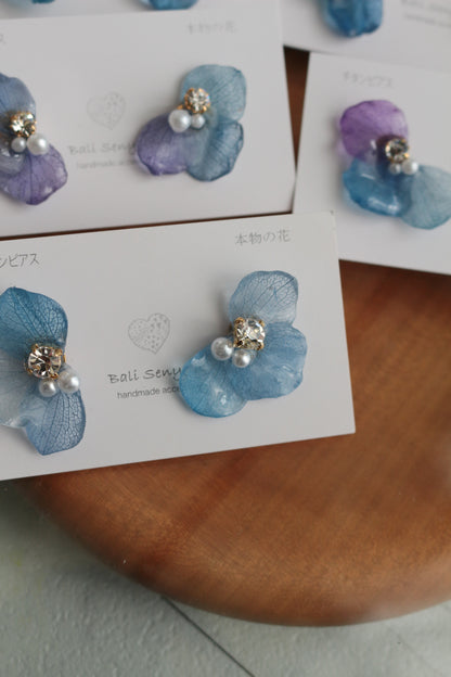 Hydrangea Wing No.134- Titanium Pierce(ピアス）