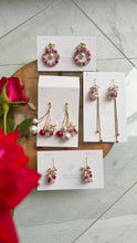 Christmas Gift Earring - White  Christmas #24