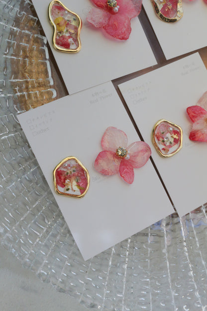 Hydrangea and Flower Medallion No.5 パーツ選べます。