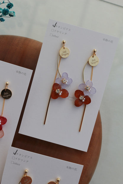 Flower Bouquet Collection -  No.1 ピアスorイヤリング