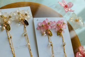 Real "Someiyoshino" Sakura Earring "Haru"-2024 No.2