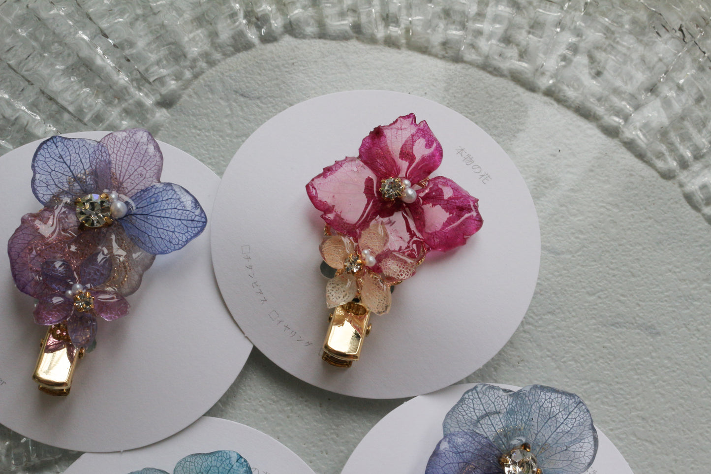 Hydrangea Hair Accessories No.13