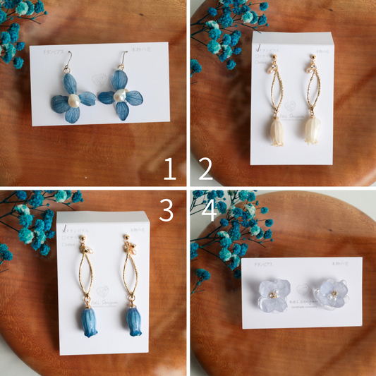 Limited Item Fes Earrings - チタンピアス Titanium Pierce  No.1〜4