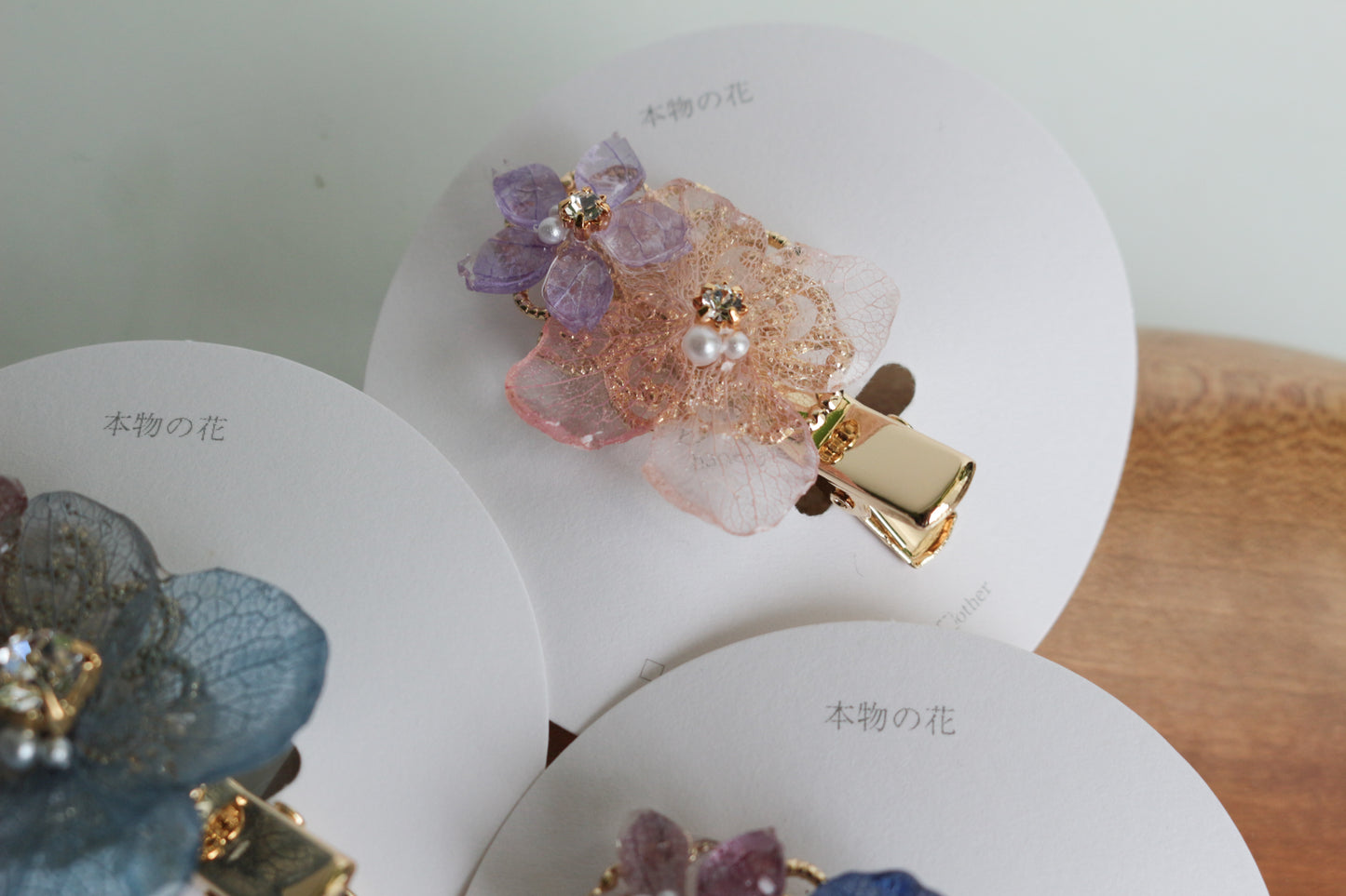 Hydrangea Hair Accessories No.12
