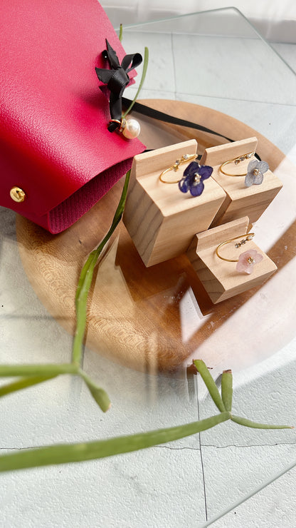 Hydrangea Three Gems NEW Ring No.12