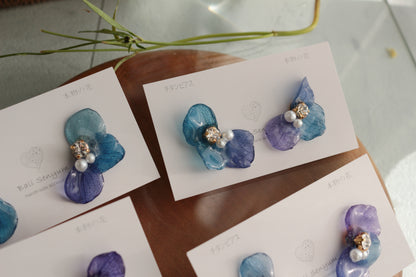 Hydrangea Wing No.140- Titanium Pierce(ピアス）