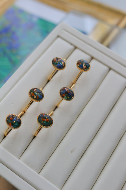 Gogh Inspired Ring No.2 - アイリス