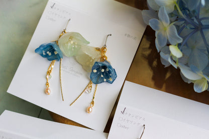 SUZUYOME2 Original Flower Earrings - No.9