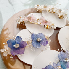 Hydrangea Hair Barrette No.19