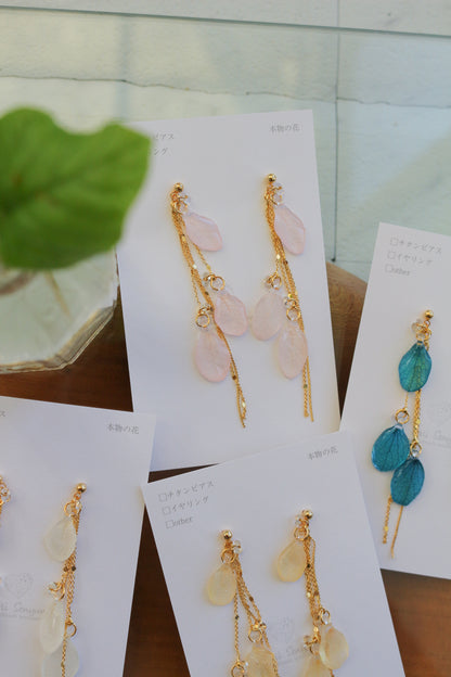 Hydrangea TSUBU2 Earring -  No.1