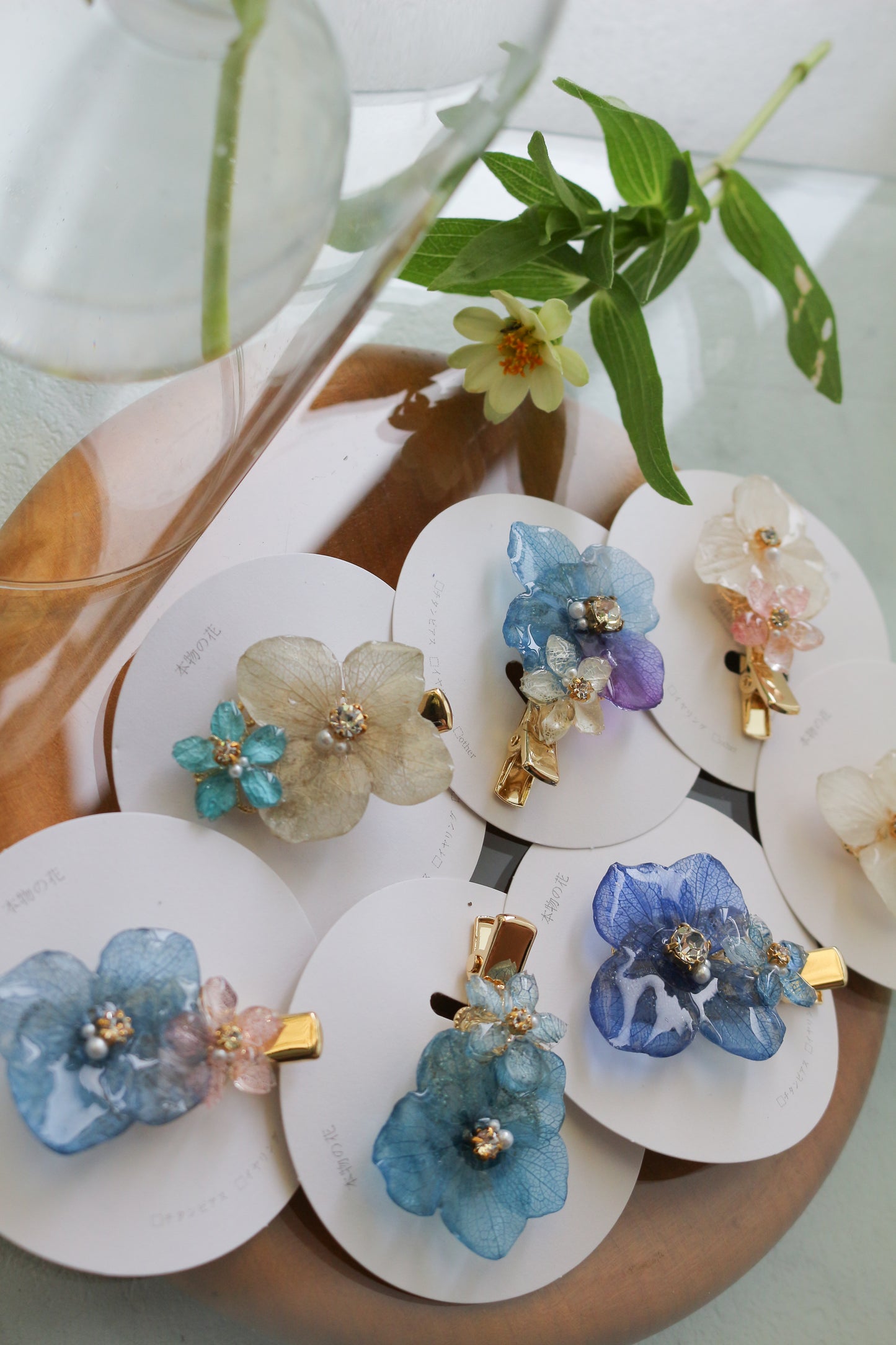 Hydrangea Hair Accessories No.11