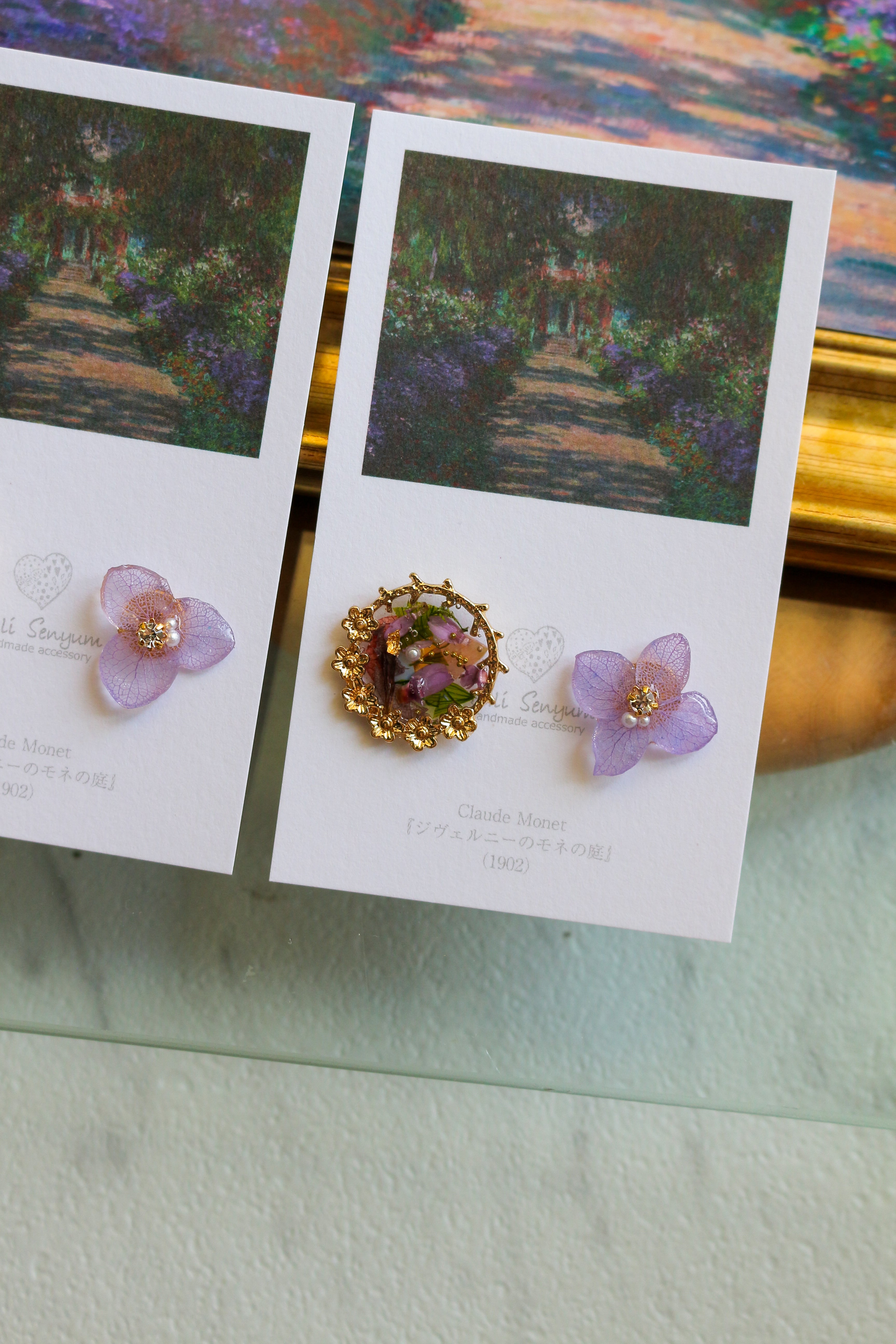 海外ブランド通販 公式サイト Flower Inspired Monet and ピアス No.1 Earrings Medallion アクセサリー