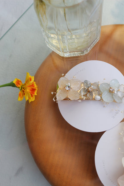 Hydrangea Big Hair-Clip No.2