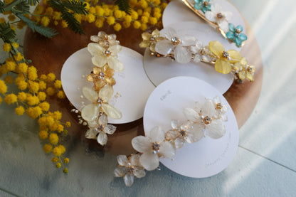 Hydrangea Hair Barrette No.45