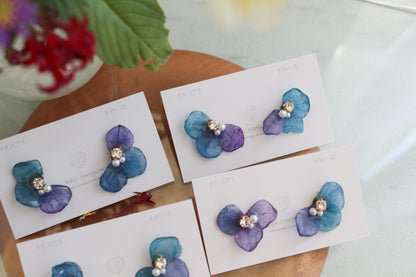 Hydrangea Wing No.136- Titanium Pierce(ピアス）