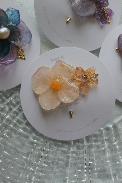 Hydrangea Flower Ponytail Hook - No.1