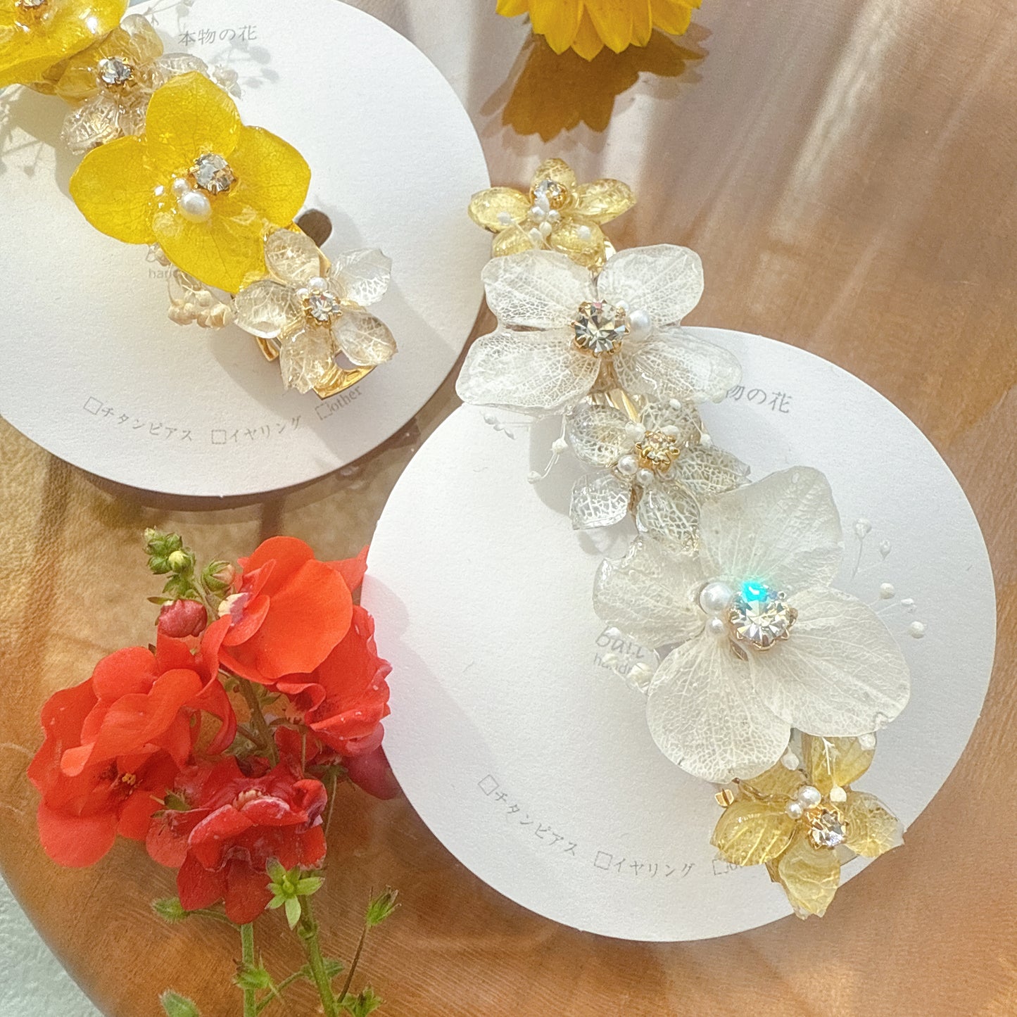 Hydrangea Hair Barrette No.15