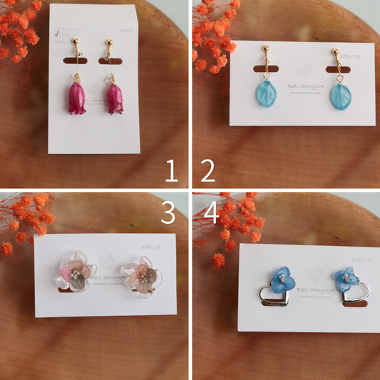 Limited Item Fes Earrings -イヤリング  Clip-On No.1〜4