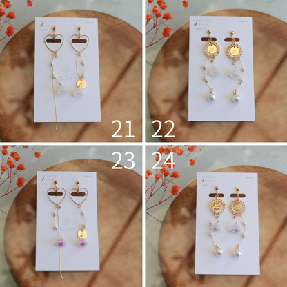 Limited Item Fes Earrings No.21〜24 -イヤリング  Clip-On