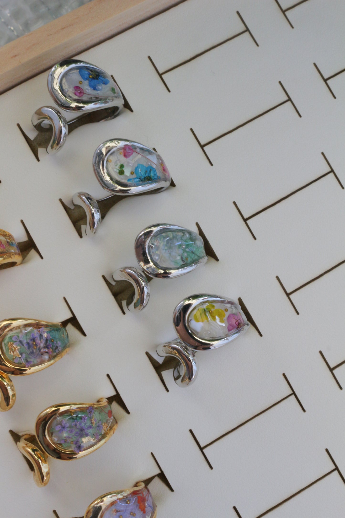 Flower Art Ring No.1 NEW