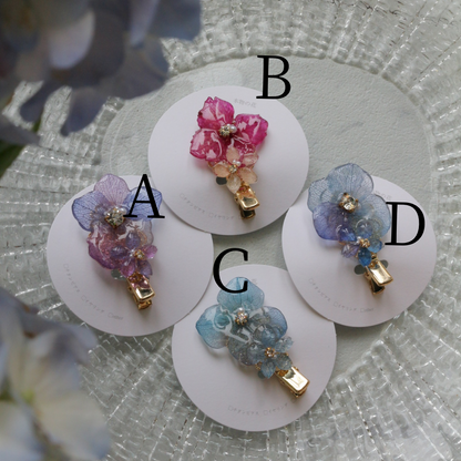 Hydrangea Hair Accessories No.13