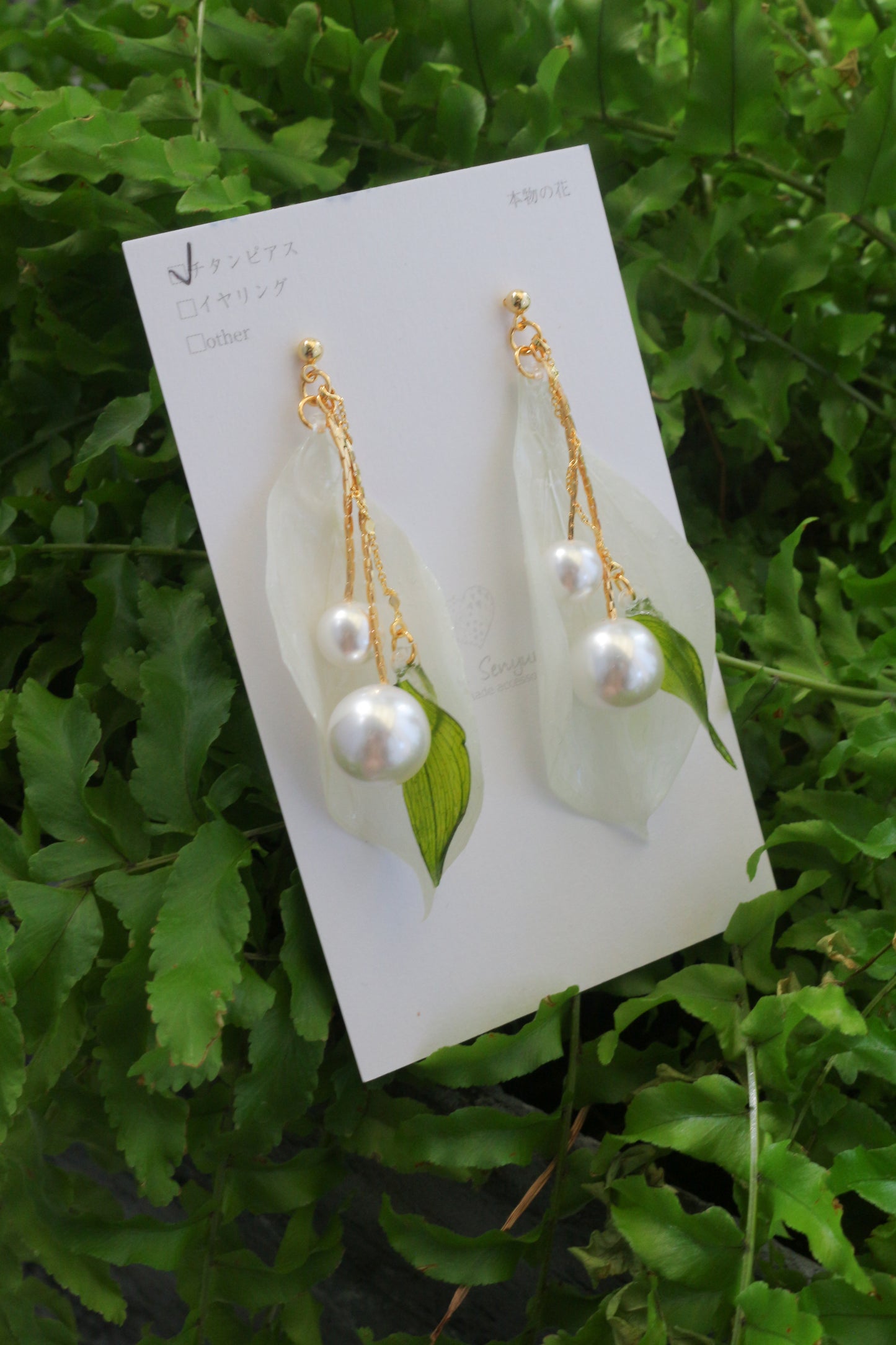 Yuri Lily No.5-  Titanium Pierce