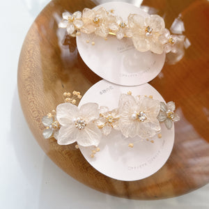 Hydrangea Hair Barrette No.22