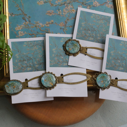 Gogh Inspired Flower Book Mark No.2 - アーモンドの花