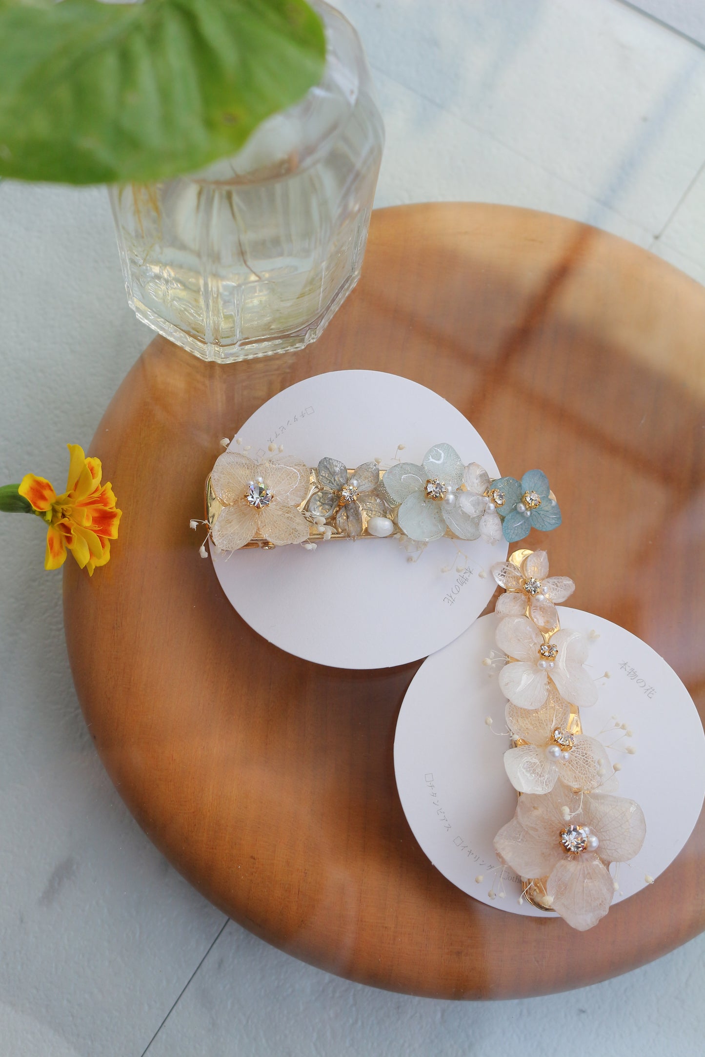 Hydrangea Big Hair-Clip No.2