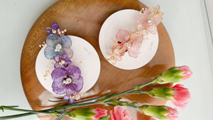 Hydrangea Hair Barrette No.20