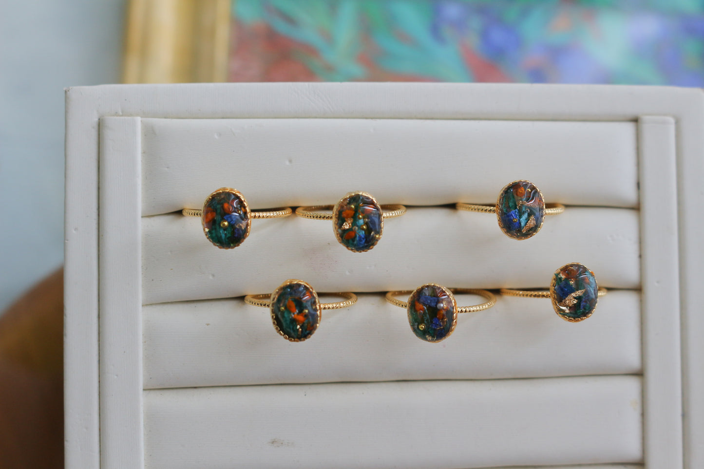 Gogh Inspired Ring No.2 - アイリス