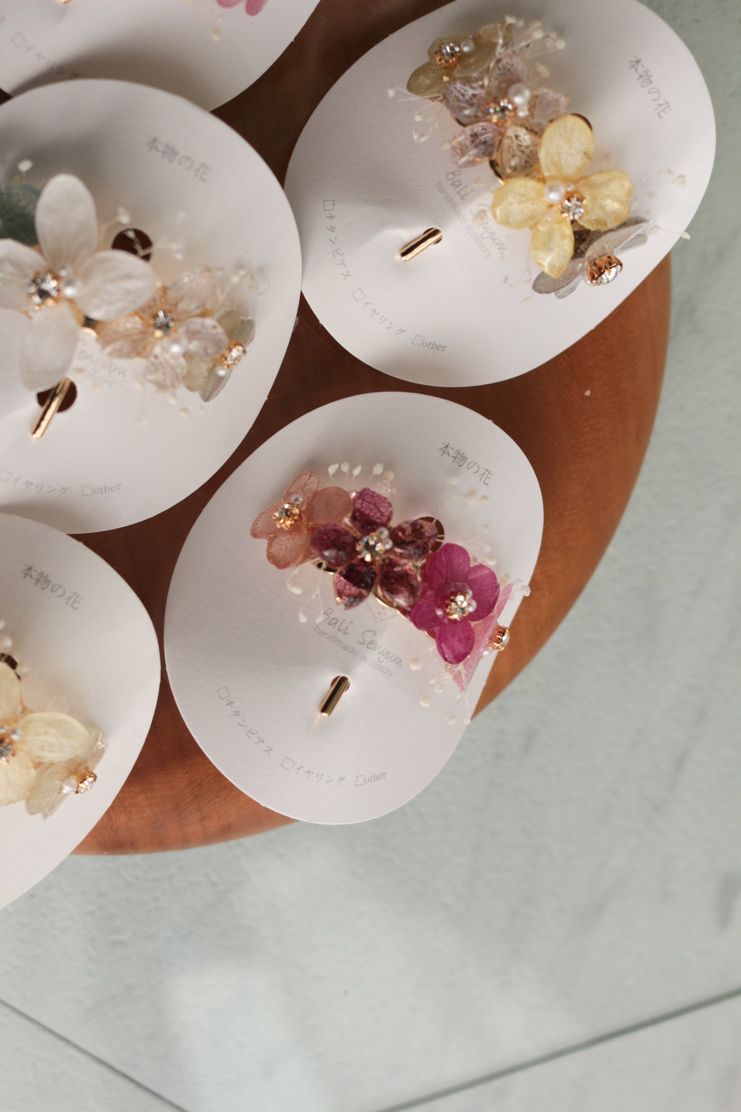 Hanayome Flower Ponytail Hook - No.4