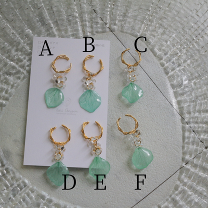 Floral Tsubu Ear-cuff - No.2