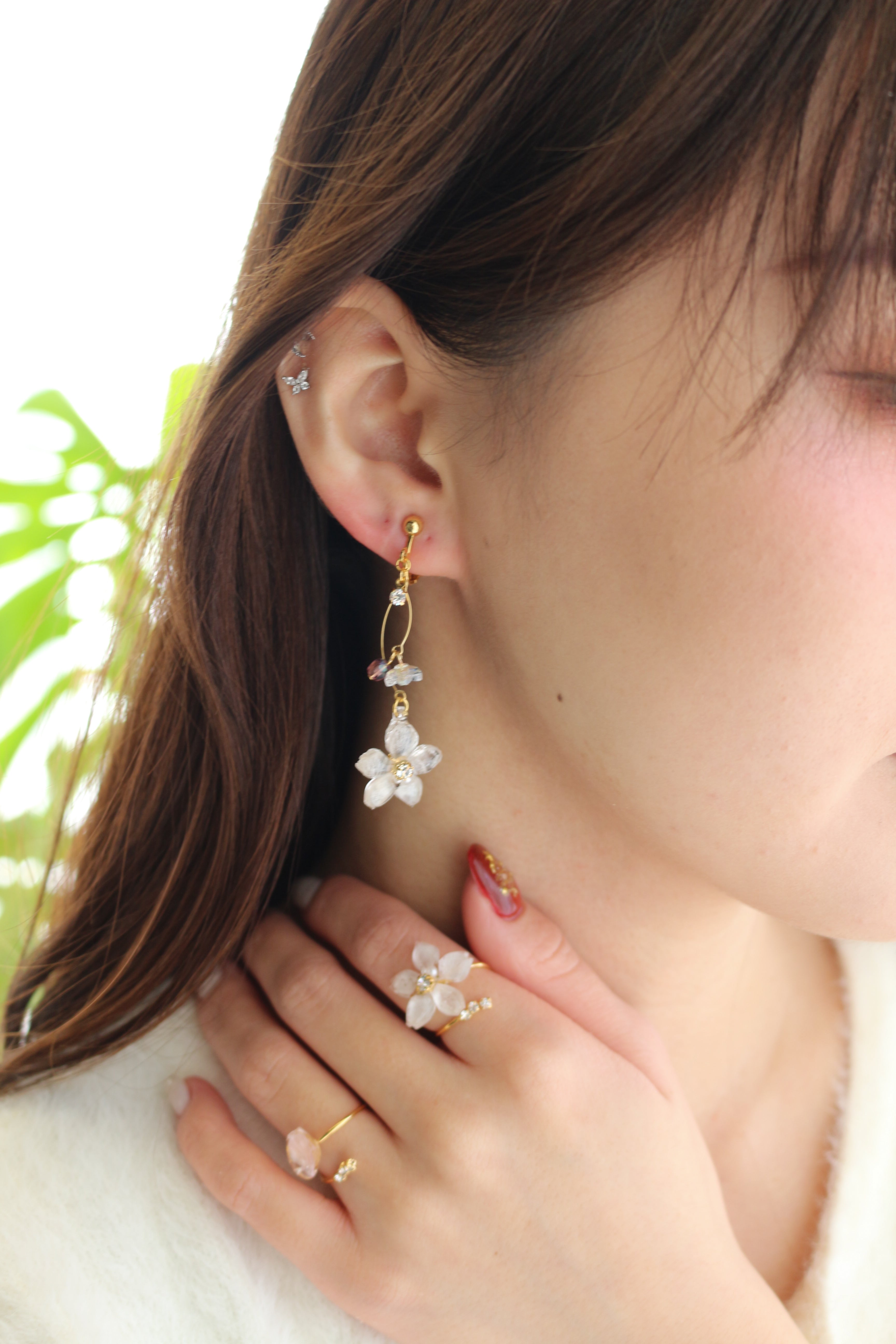 Someiyoshino Sakura Hanami Earrings – Balisenyum