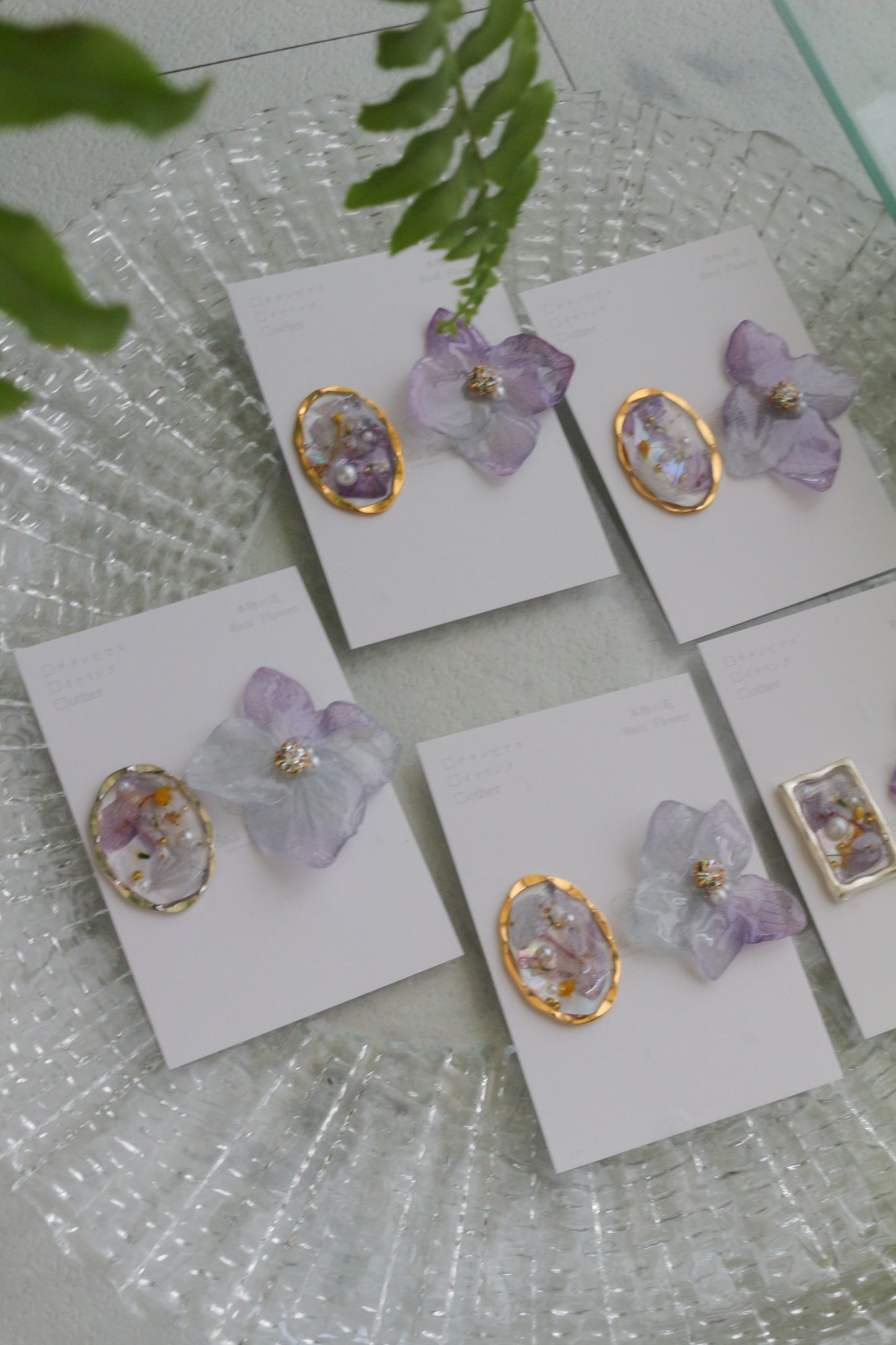 Hydrangea and Flower Medallion No.4 パーツ選べます。