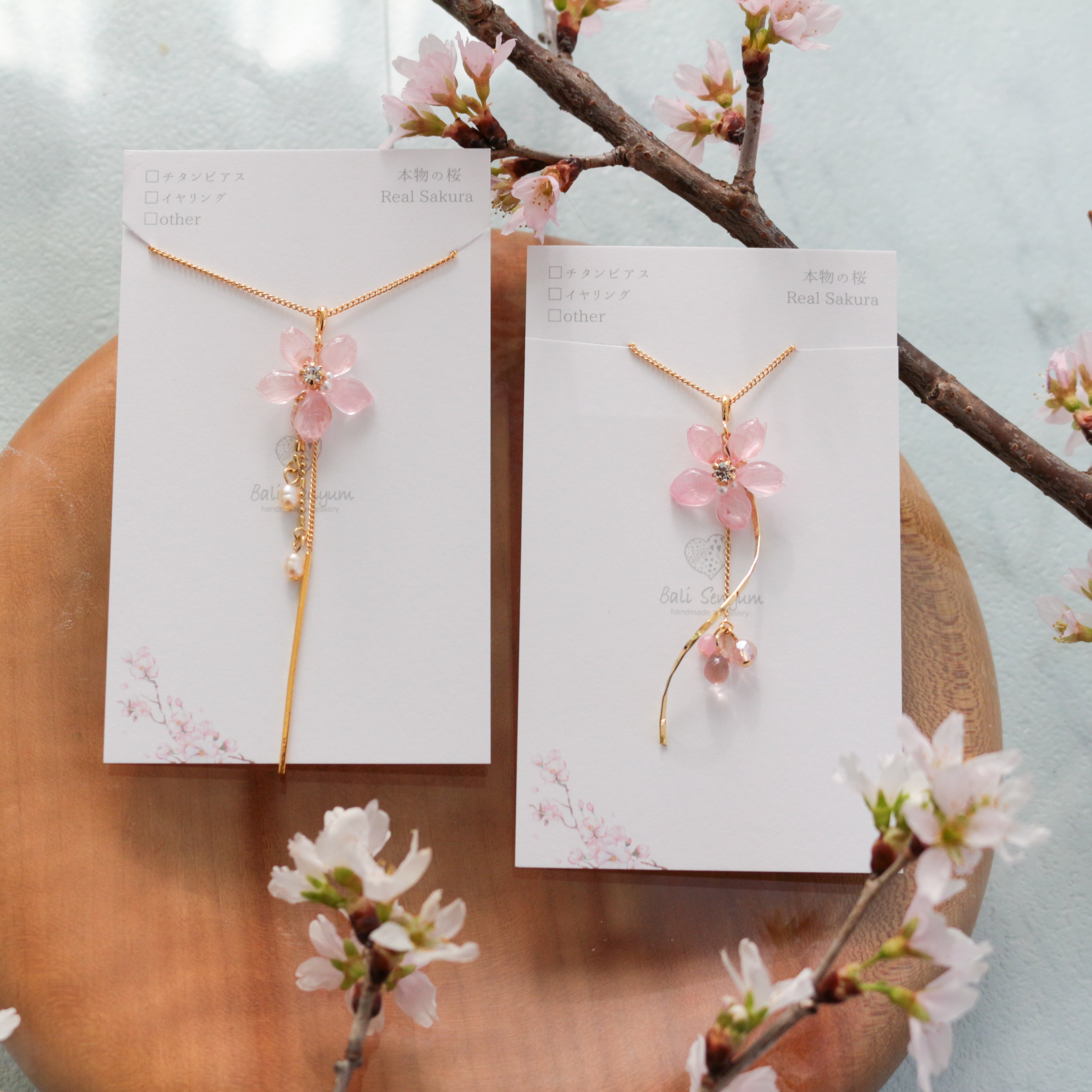 Someiyoshino Sakura Necklace 50cm or 60cm – Balisenyum
