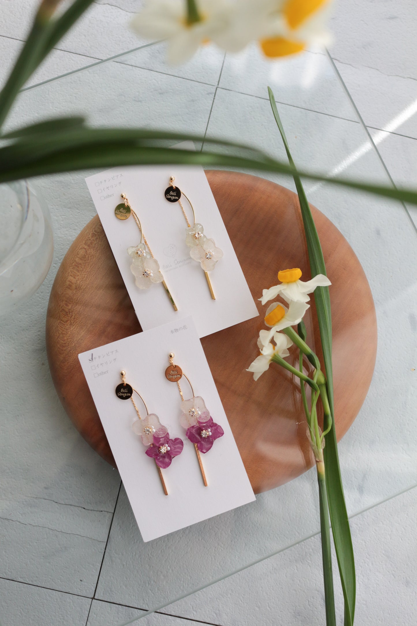 Flower Bouquet Collection -  No.2 ピアスorイヤリング