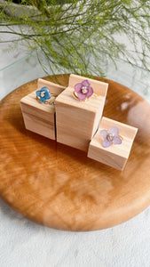 Hydrangea Three Gems NEW Ring No.9