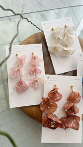 "Hanayome" Collection Earring No.37 パーツ選べます