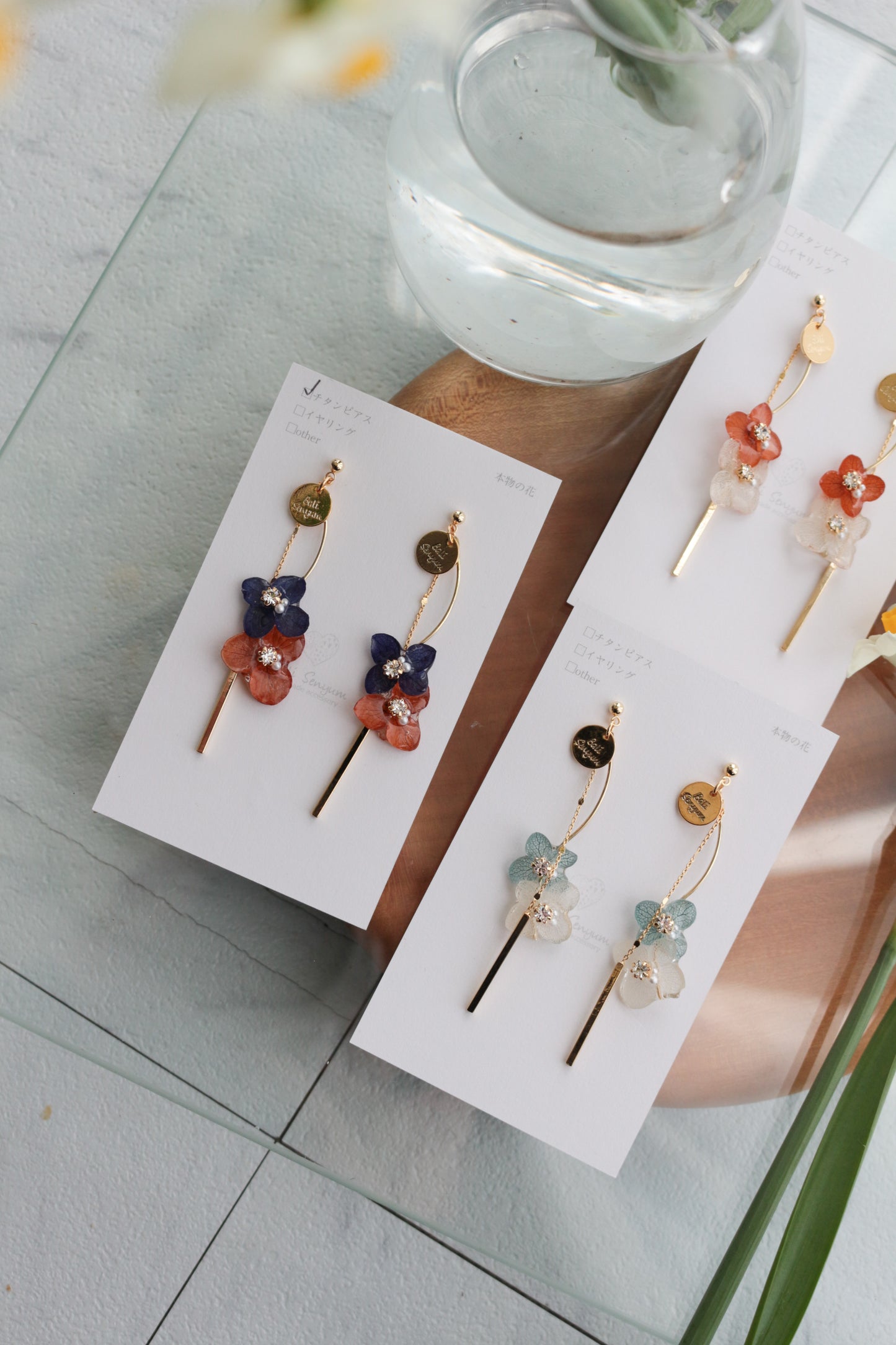 Flower Bouquet Collection -  No.2 ピアスorイヤリング