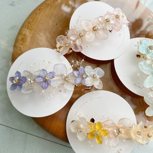 Hydrangea Hair Barrette No.12