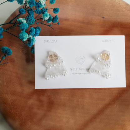 Limited Item Fes Earrings - チタンピアス Titanium Pierce  No.13〜16