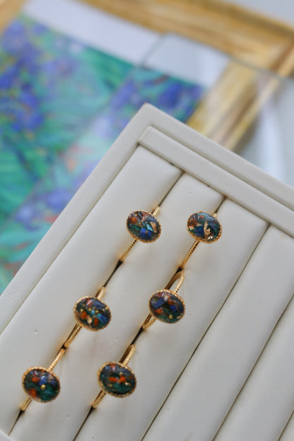 Gogh Inspired Ring No.2 - アイリス