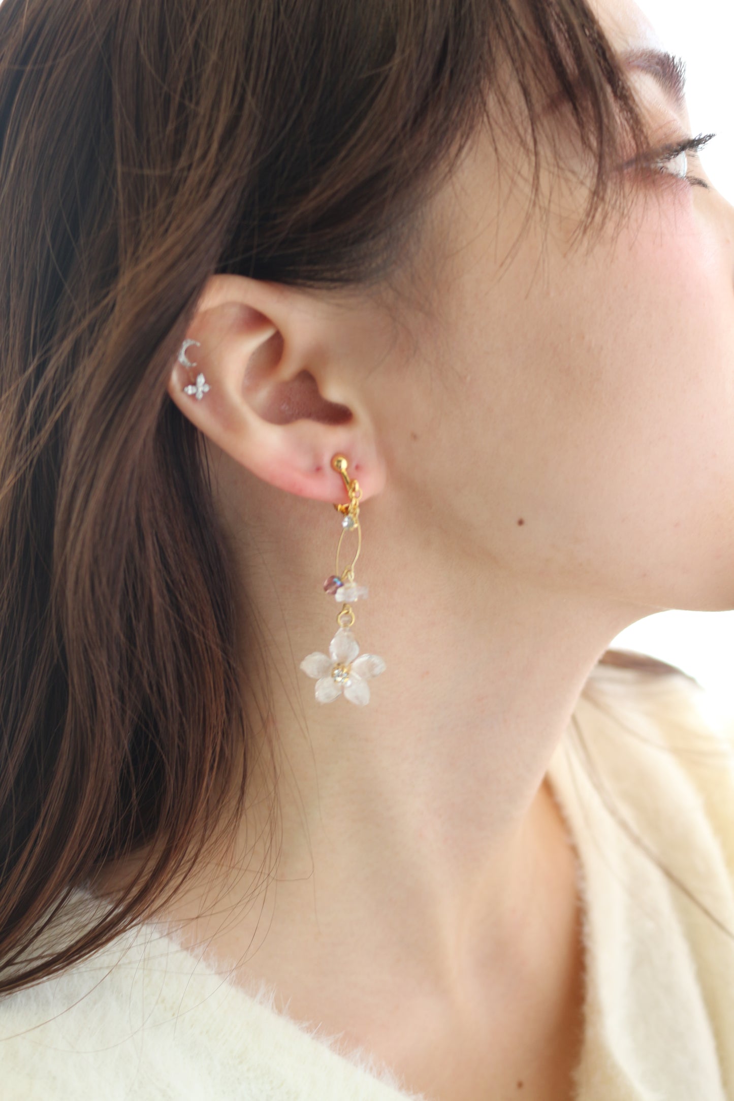 Someiyoshino Sakura Hanami Earrings