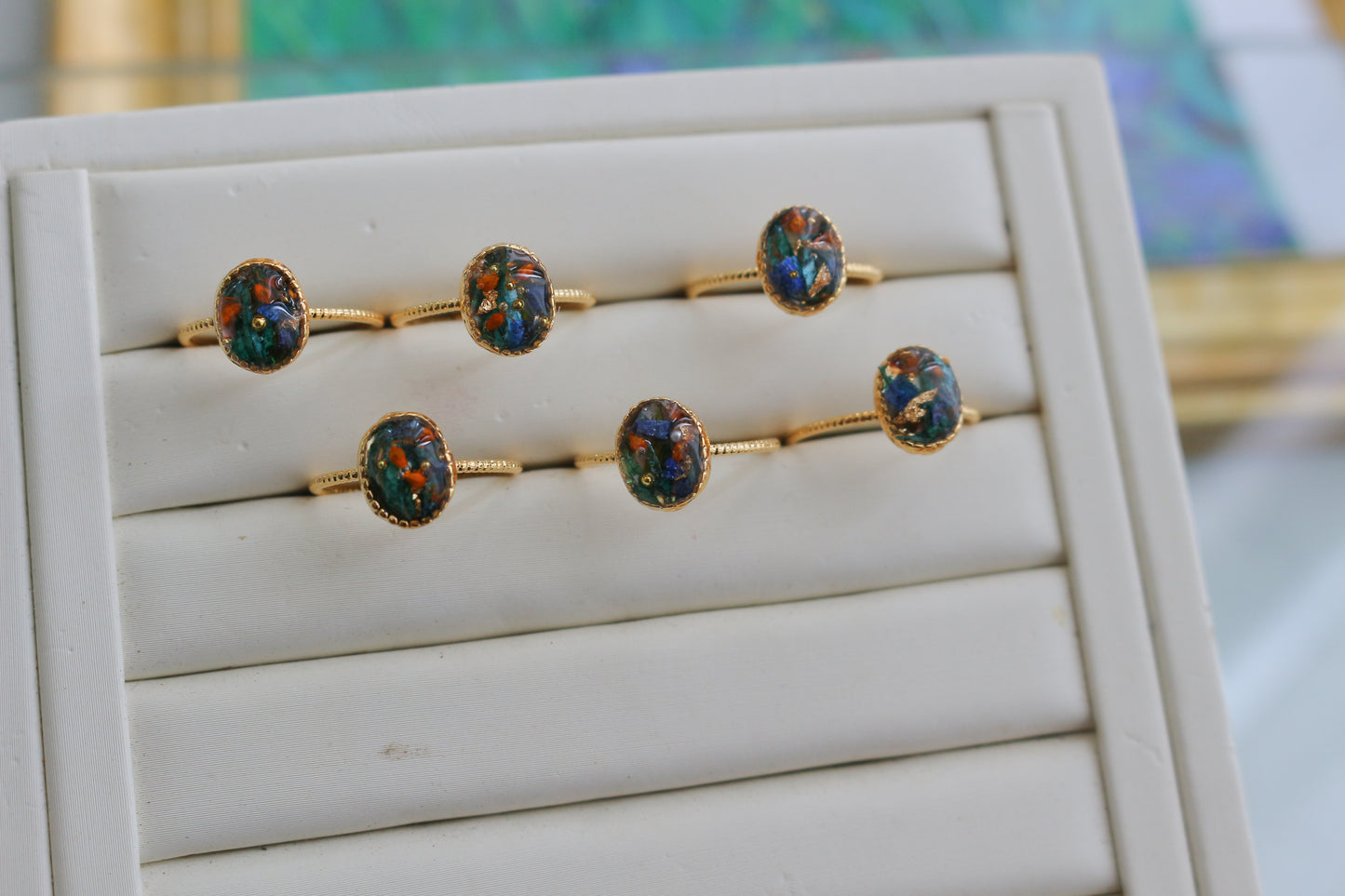 Gogh Inspired Ring No.2 - アイリス